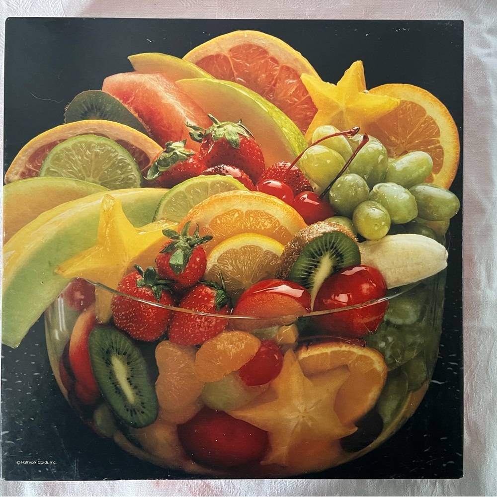 Vintage 1995 Springbok- A Fruitful Experience  500 Piece Hallmark Jigsaw Puzzle